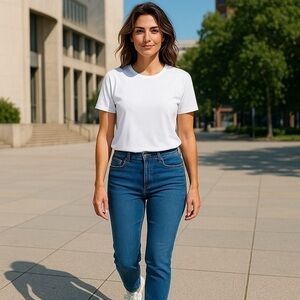 NYDJ Women's Deep Blue Skinny Jeans